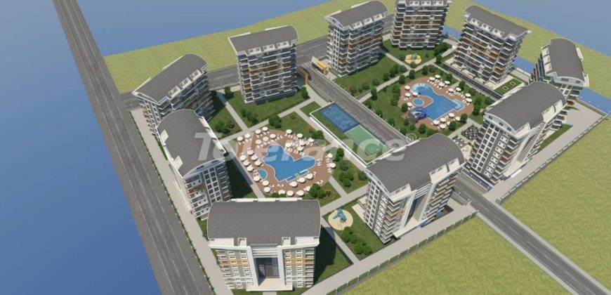 Апартаменты в Аланье, Турция, 37 м2