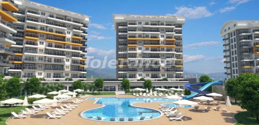 Апартаменты в Аланье, Турция, 37 м2
