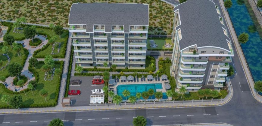 Апартаменты в Аланье, Турция, 54 м2