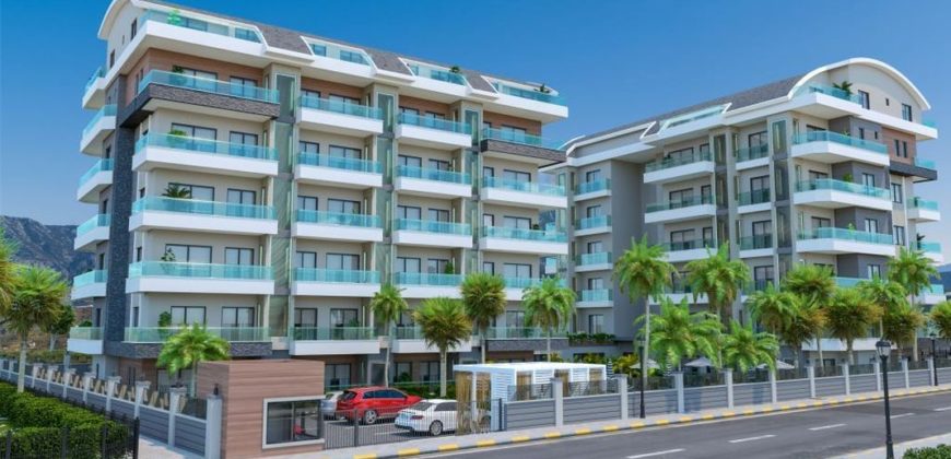 Апартаменты в Аланье, Турция, 54 м2