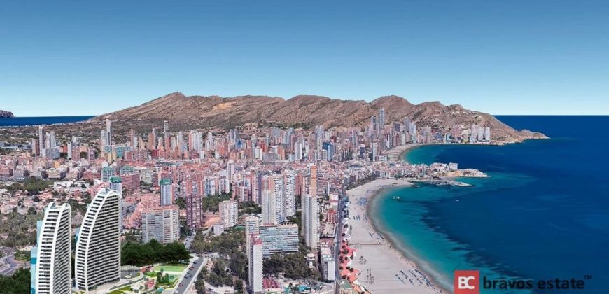 Апартаменты в Бенидорме, Испания, 110 м2