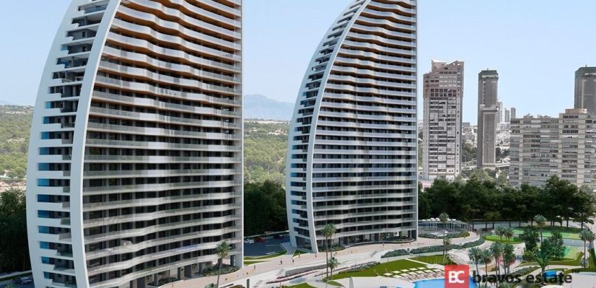 Апартаменты в Бенидорме, Испания, 110 м2