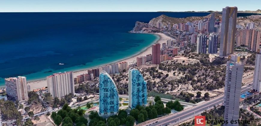 Апартаменты в Бенидорме, Испания, 110 м2
