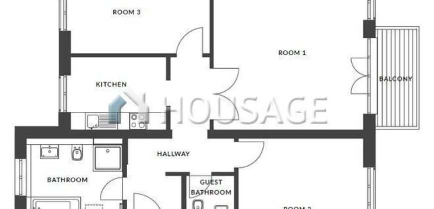 Апартаменты в Берлине, Германия, 101 м2