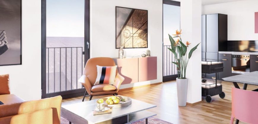 Апартаменты в Берлине, Германия, 59.01 м2