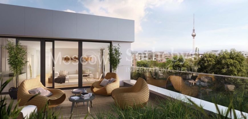 Апартаменты в Берлине, Германия, 59 м2