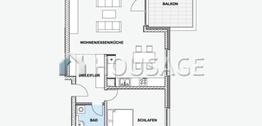 Апартаменты в Берлине, Германия, 94 м2