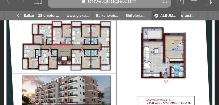 Апартаменты в Дурресе, Албания, 5468 м2