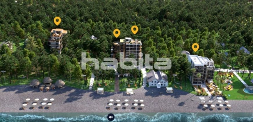 Апартаменты в Кобулети, Грузия, 37.92 м2
