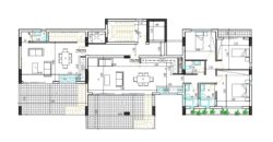 Апартаменты в Ларнаке, Кипр, 143 м2
