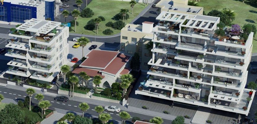 Апартаменты в Ларнаке, Кипр, 143 м2