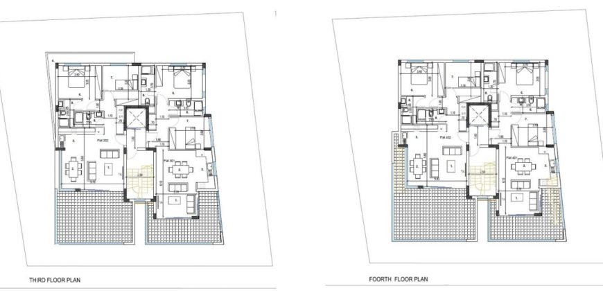 Апартаменты в Ларнаке, Кипр, 143 м2