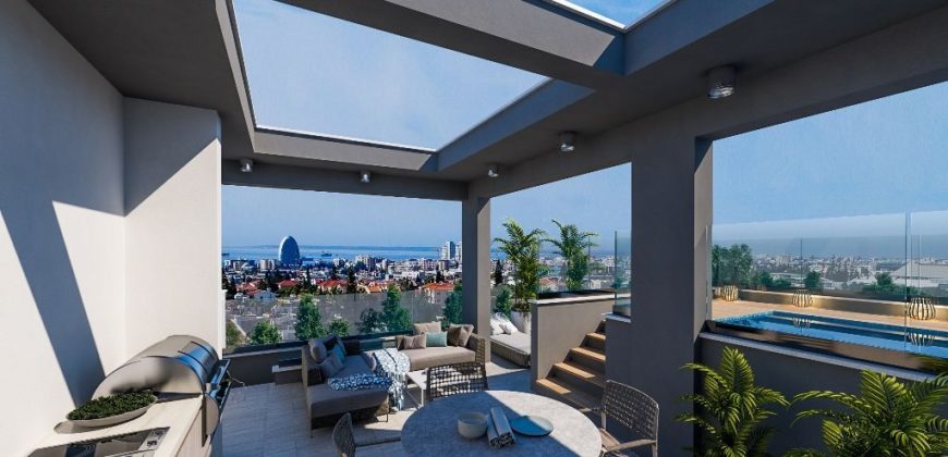 Апартаменты в Лимассоле, Кипр, 129 м2