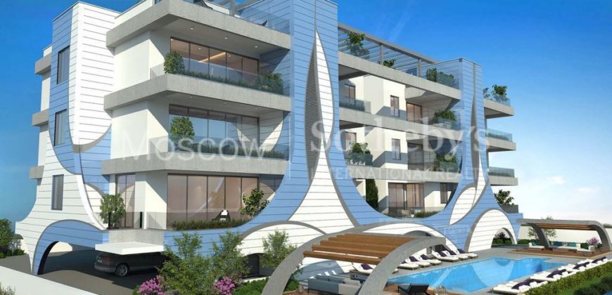 Апартаменты в Лимассоле, Кипр, 72 м2