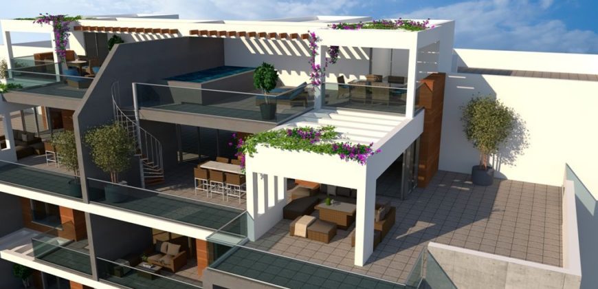 Апартаменты в Лимассоле, Кипр, 74 м2