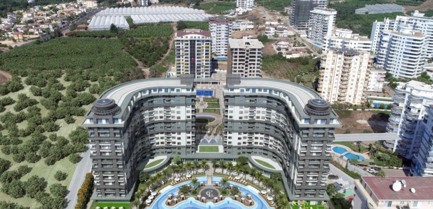 Апартаменты в Махмутларе, Турция, 45 м2