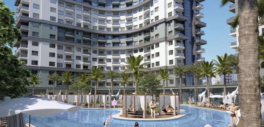 Апартаменты в Махмутларе, Турция, 45 м2