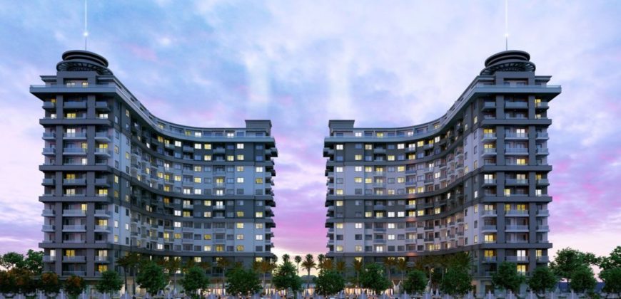 Апартаменты в Махмутларе, Турция, 45 м2