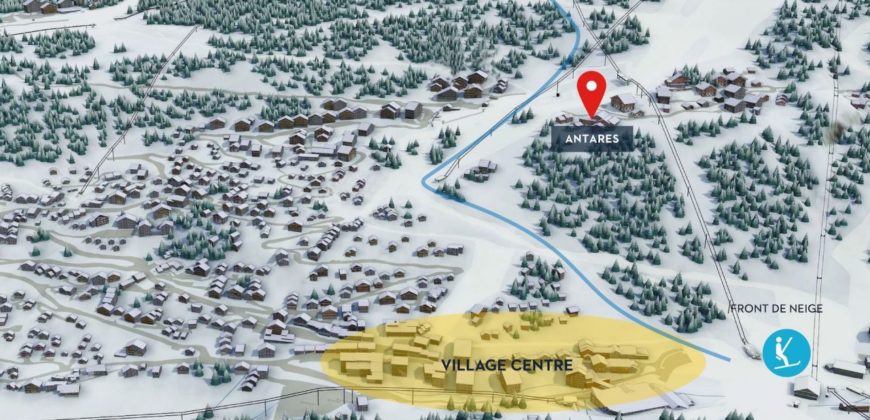 Апартаменты в Мерибеле, Франция, 106 м2