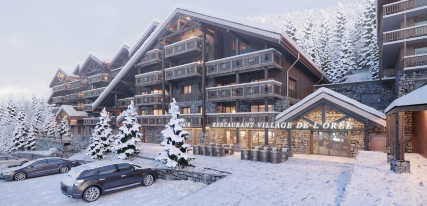 Апартаменты в Мерибеле, Франция, 91.6 м2