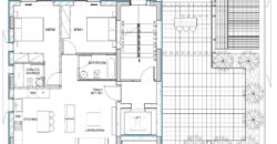 Апартаменты в Пафосе, Кипр, 75 м2
