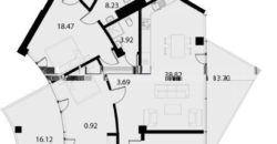 Апартаменты в Юрмале, Латвия, 143.91 м2