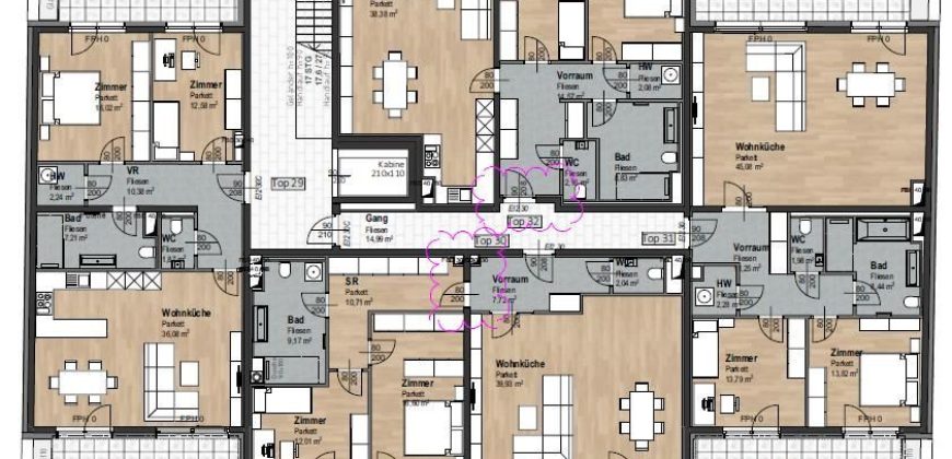 Инвестиционный проект в Вене, Австрия, 6500 м2