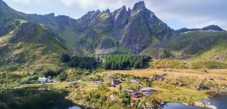 Коммерческая недвижимость на Лофотенских островах, Норвегия, 66 м2