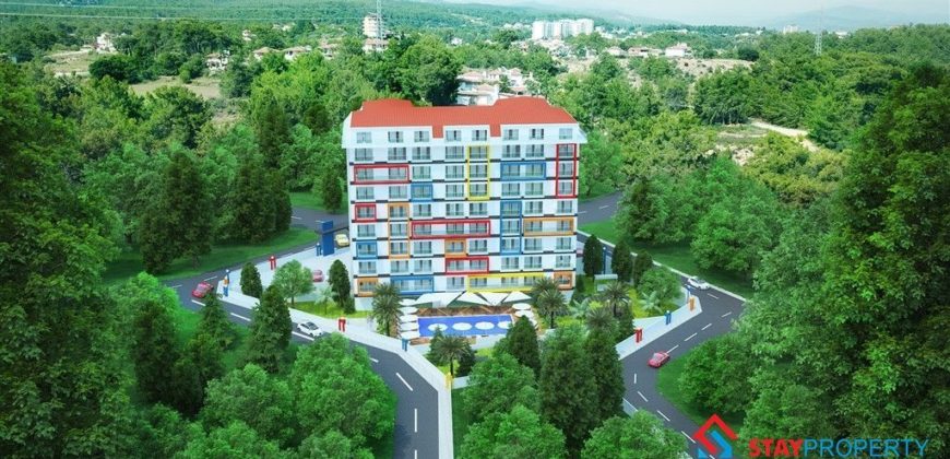 Квартира в Аланье, Турция, 38 м2