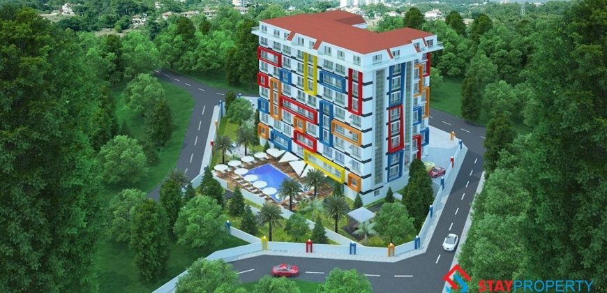 Квартира в Аланье, Турция, 38 м2