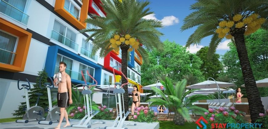 Квартира в Аланье, Турция, 38 м2