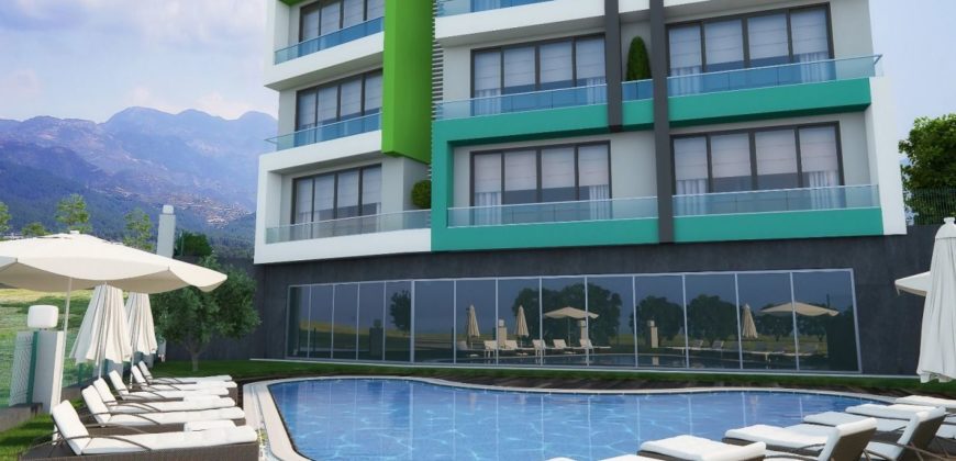 Квартира в Аланье, Турция, 46 м2