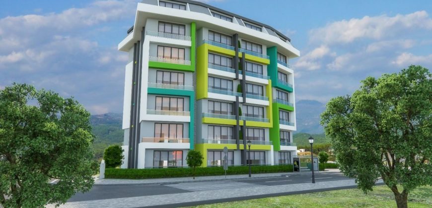 Квартира в Аланье, Турция, 46 м2