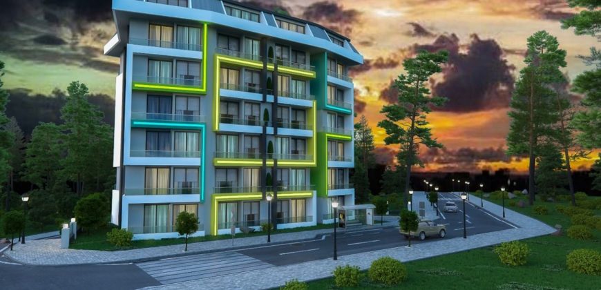 Квартира в Аланье, Турция, 46 м2