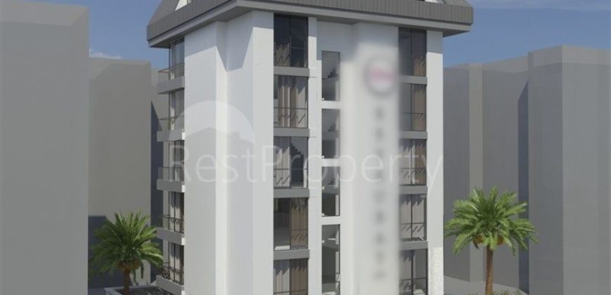 Квартира в Аланье, Турция, 54 м2