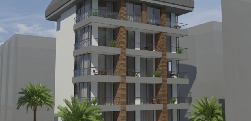 Квартира в Аланье, Турция, 58 м2