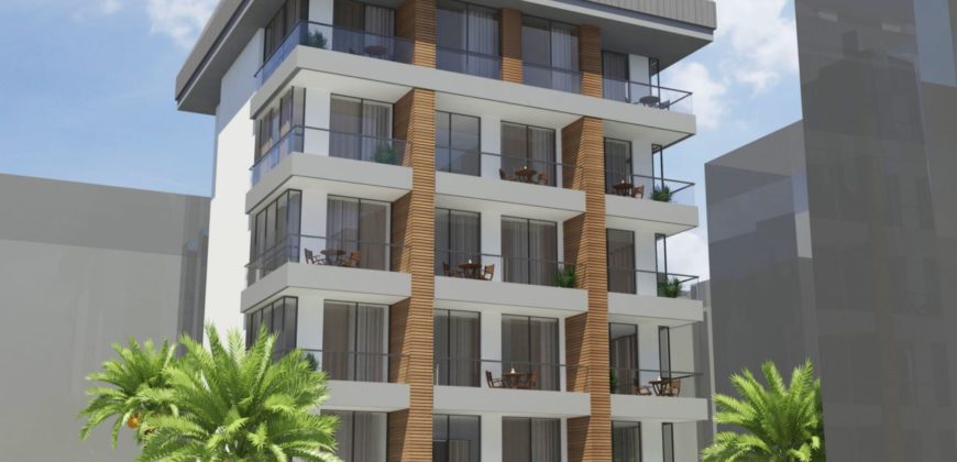 Квартира в Аланье, Турция, 58 м2