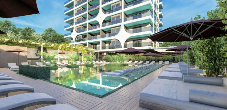 Квартира в Аланье, Турция, 65 м2
