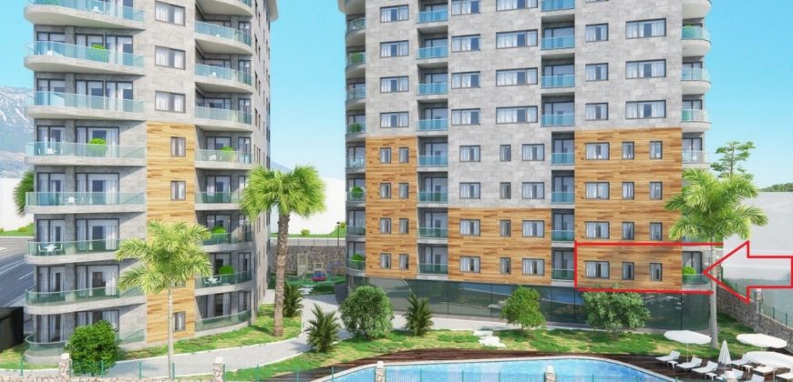 Квартира в Аланье, Турция, 80 м2