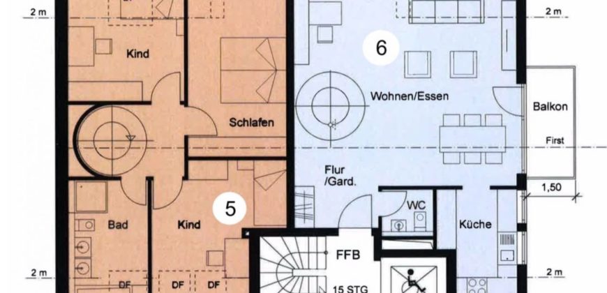 Квартира в Баден-Бадене, Германия, 5 м2