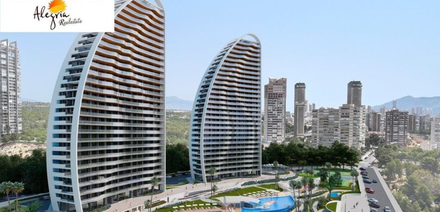 Квартира в Бенидорме, Испания, 110 м2