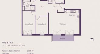 Квартира в Берлине, Германия, 123.3 м2