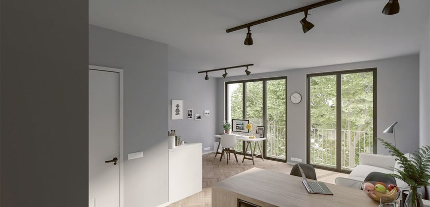 Квартира в Берлине, Германия, 23 м2