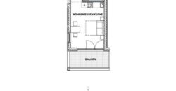Квартира в Берлине, Германия, 31 м2