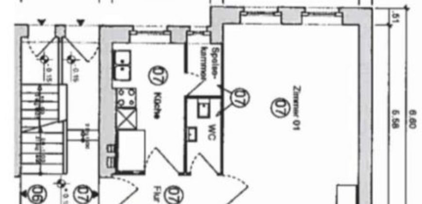 Квартира в Берлине, Германия, 35 м2