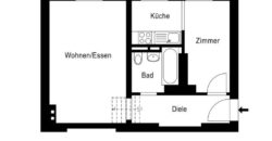 Квартира в Берлине, Германия, 42 м2