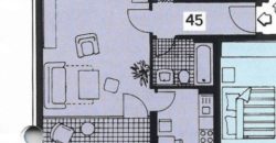 Квартира в Берлине, Германия, 46 м2
