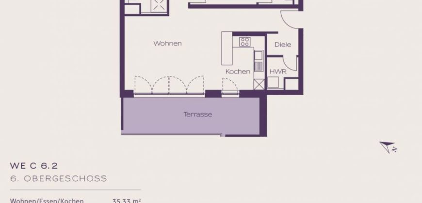 Квартира в Берлине, Германия, 91.2 м2