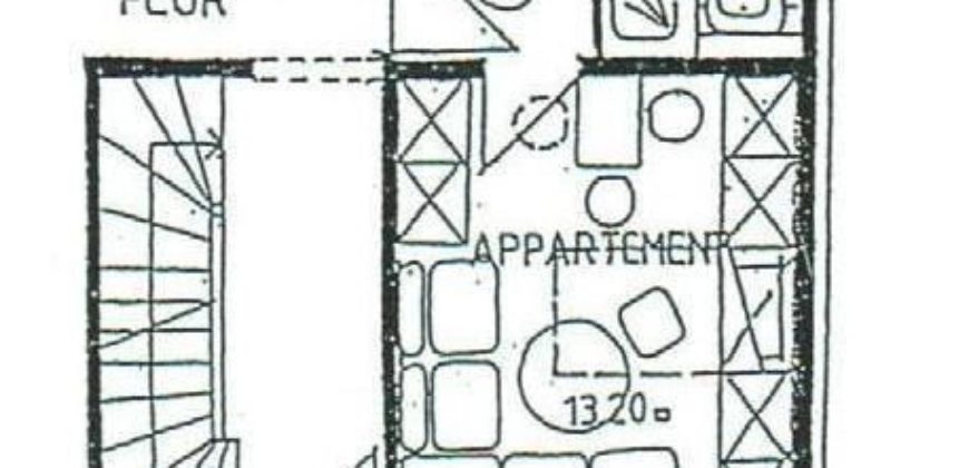 Квартира в Дрездене, Германия, 22 м2
