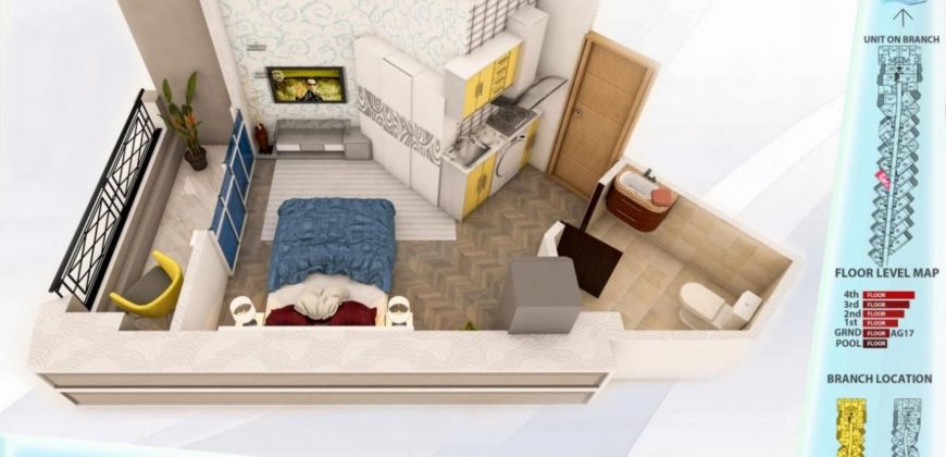 Квартира в Хургаде, Египет, 47 м2